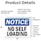 Signmission No Self Loading, 7 in W x Rectangle, Vinyl Decal OS-2PACK-NS-D-57-L-14788 - alternate 4